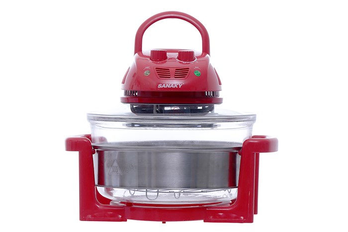 Lò nướng thủy tinh Sanaky VH 158D Màu Đỏ 15 lít Màu Đỏ