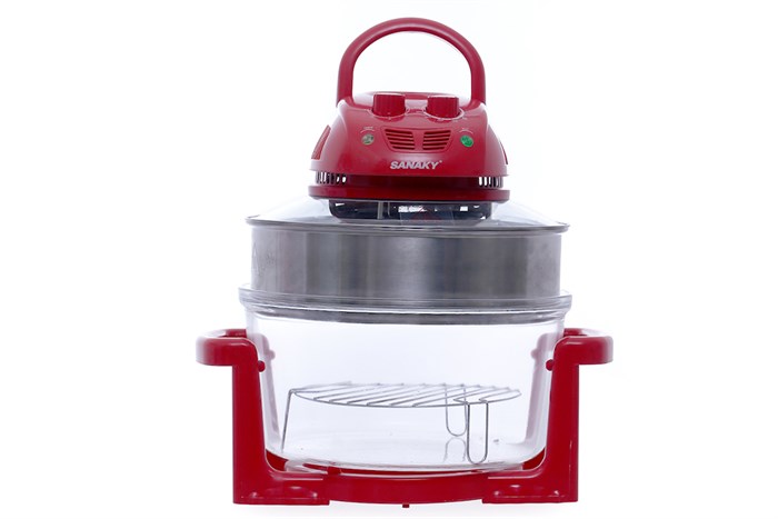 Lò nướng thủy tinh Sanaky VH 158D Màu Đỏ 15 lít Màu Đỏ