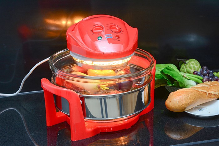 Lò nướng thuỷ tinh Sunhouse SH-412 Đỏ Màu Đỏ