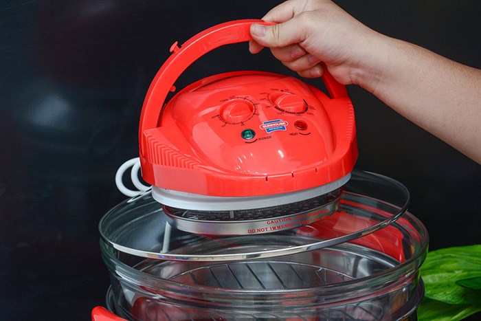 Lò nướng thuỷ tinh Sunhouse SH-412 Đỏ Màu Đỏ