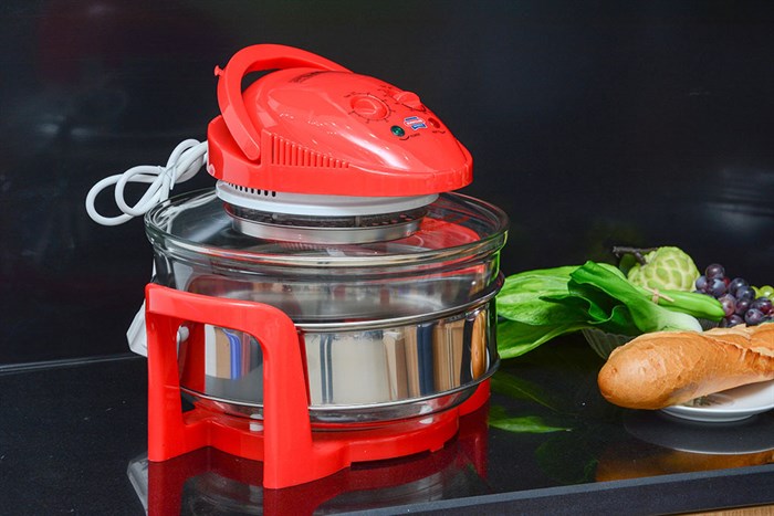 Lò nướng thuỷ tinh Sunhouse SH-412 Đỏ Màu Đỏ