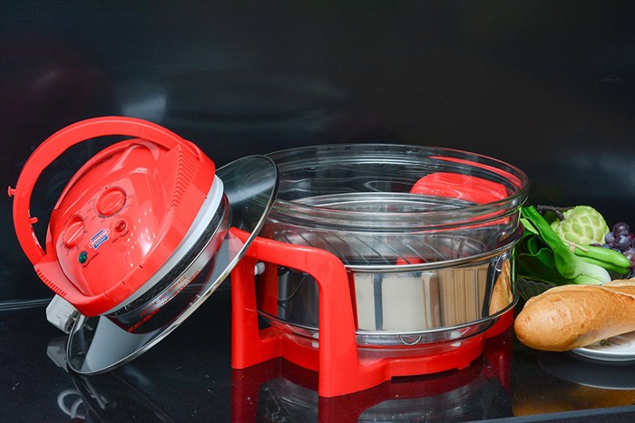 Lò nướng thuỷ tinh Sunhouse SH-412 Đỏ Màu Đỏ