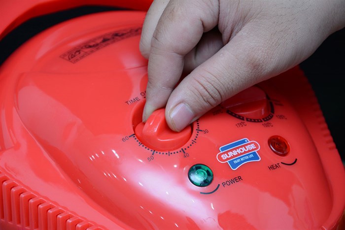 Lò nướng thuỷ tinh Sunhouse SH-412 Đỏ Màu Đỏ