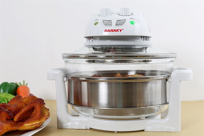 Lò nướng thuỷ tinh Sanaky 188T 15 lít