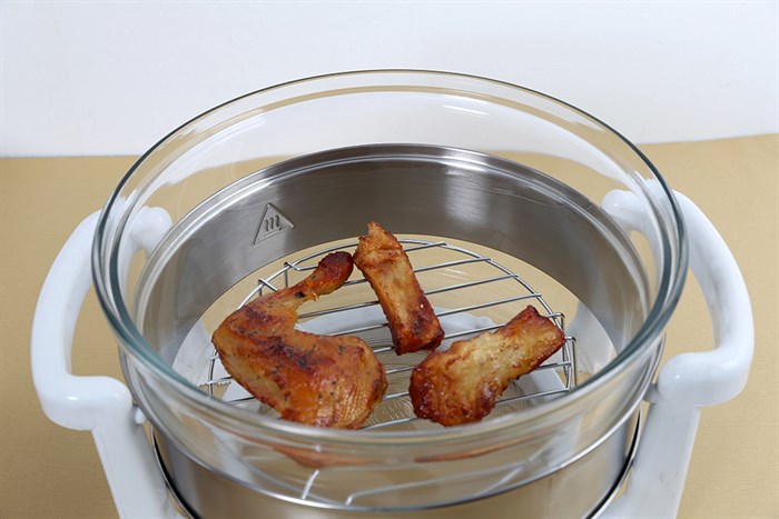 Lò nướng thuỷ tinh Sanaky 188T 15 lít Màu Trắng