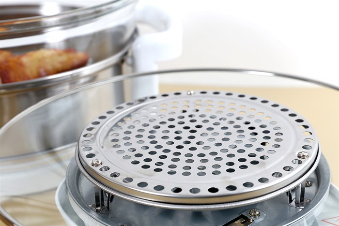 Lò nướng thuỷ tinh Sanaky 188T 15 lít Màu Trắng