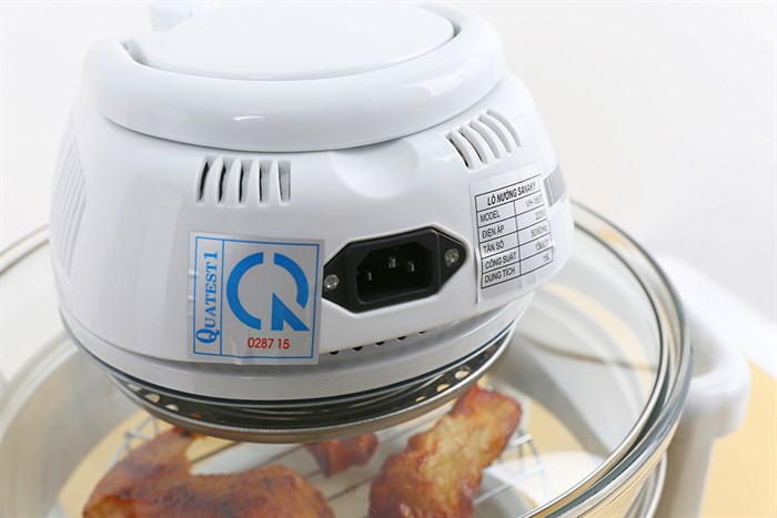 Lò nướng thuỷ tinh Sanaky 188T 15 lít Màu Trắng