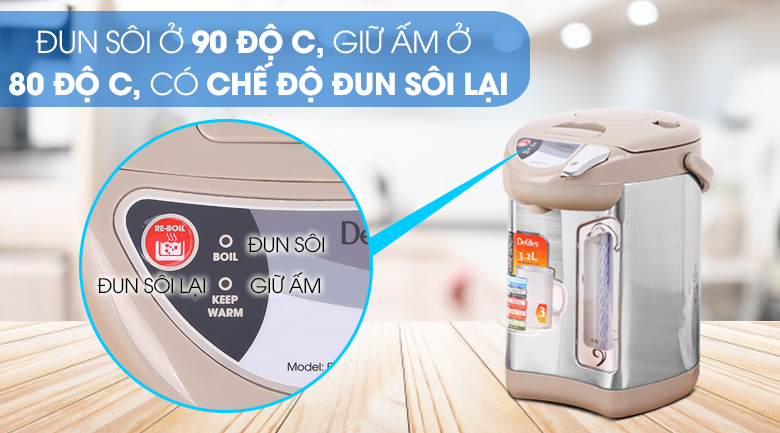 Bình thủy điện Delites EKA-5.0F 3.2 lít - 11