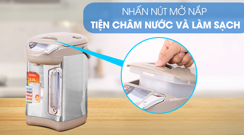 Bình thủy điện Delites EKA-5.0F 3.2 lít