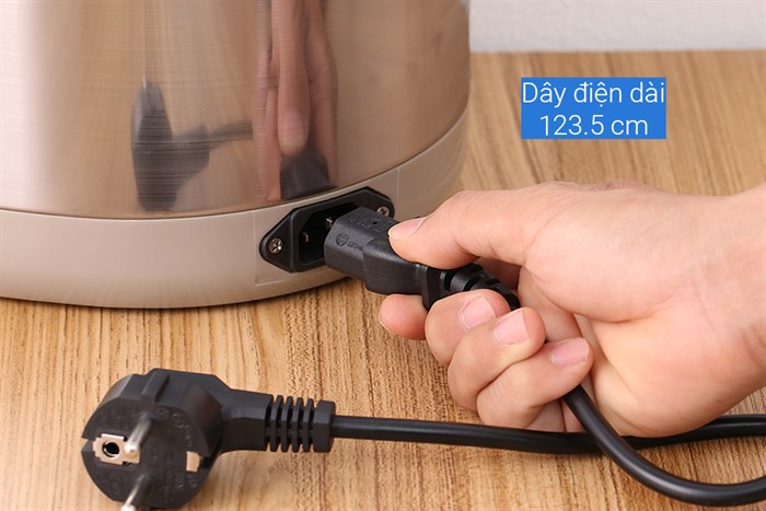 Bình thủy điện Delites EKA-5.0F 3.2 lít Màu Xám đậm