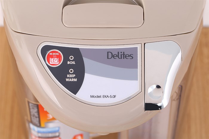 Bình thủy điện Delites EKA-5.0F 3.2 lít Màu Xám đậm