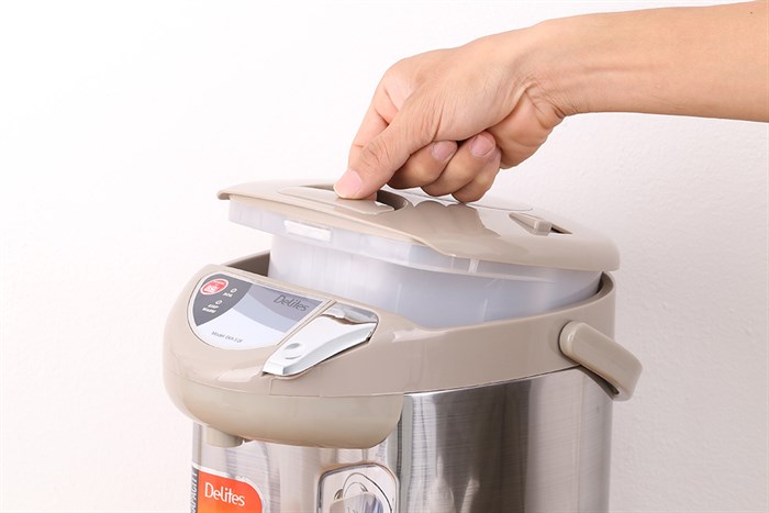 Bình thủy điện Delites EKA-5.0F 3.2 lít Màu Xám đậm