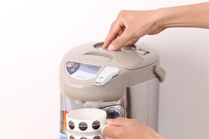 Bình thủy điện Delites EKA-5.0F 3.2 lít Màu Xám đậm