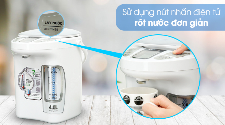 Bình thủy điện Kangaroo KG4K1 4 lít