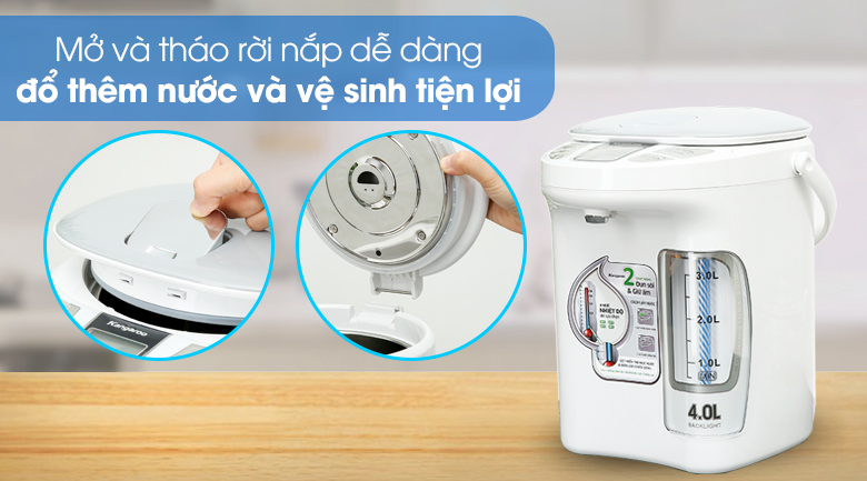 Bình thủy điện Kangaroo KG4K1 4 lít