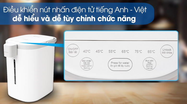 Bình thủy điện Kangaroo KG5K1 5 lít