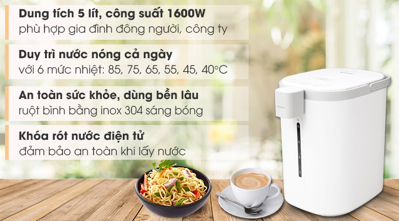 Bình thủy điện Kangaroo KG5K1 5 lít