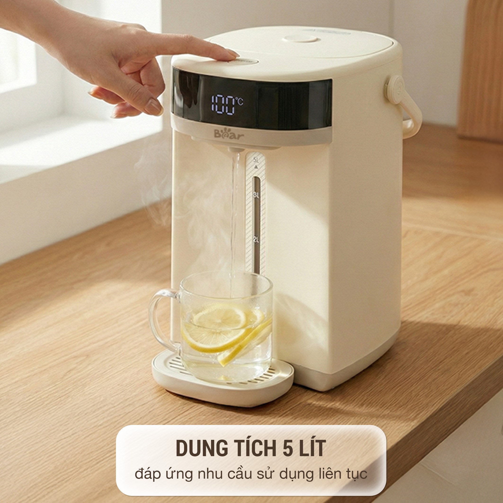 Bình thuỷ điện Bear EWB-5H50C62 5 lít