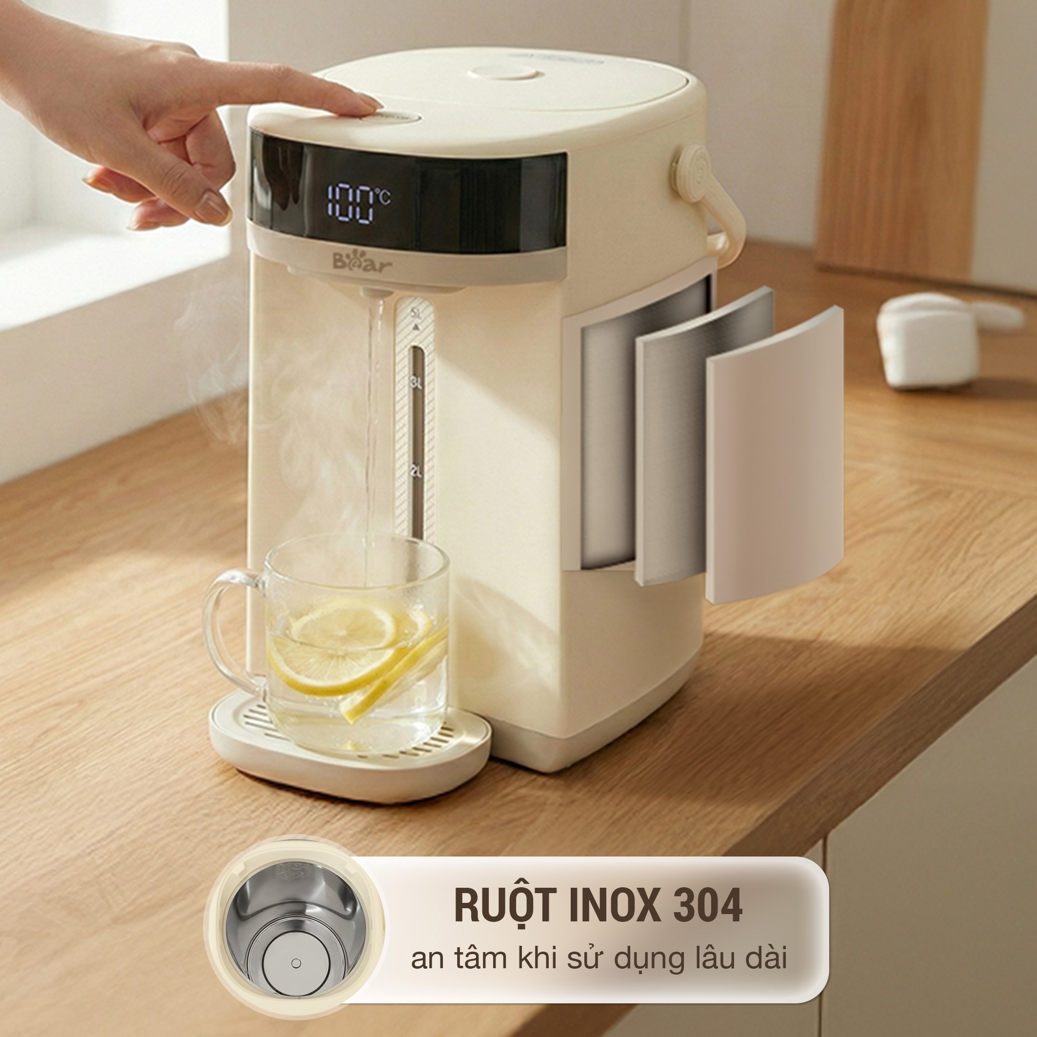 Bình thuỷ điện Bear EWB-5H50C62 5 lít