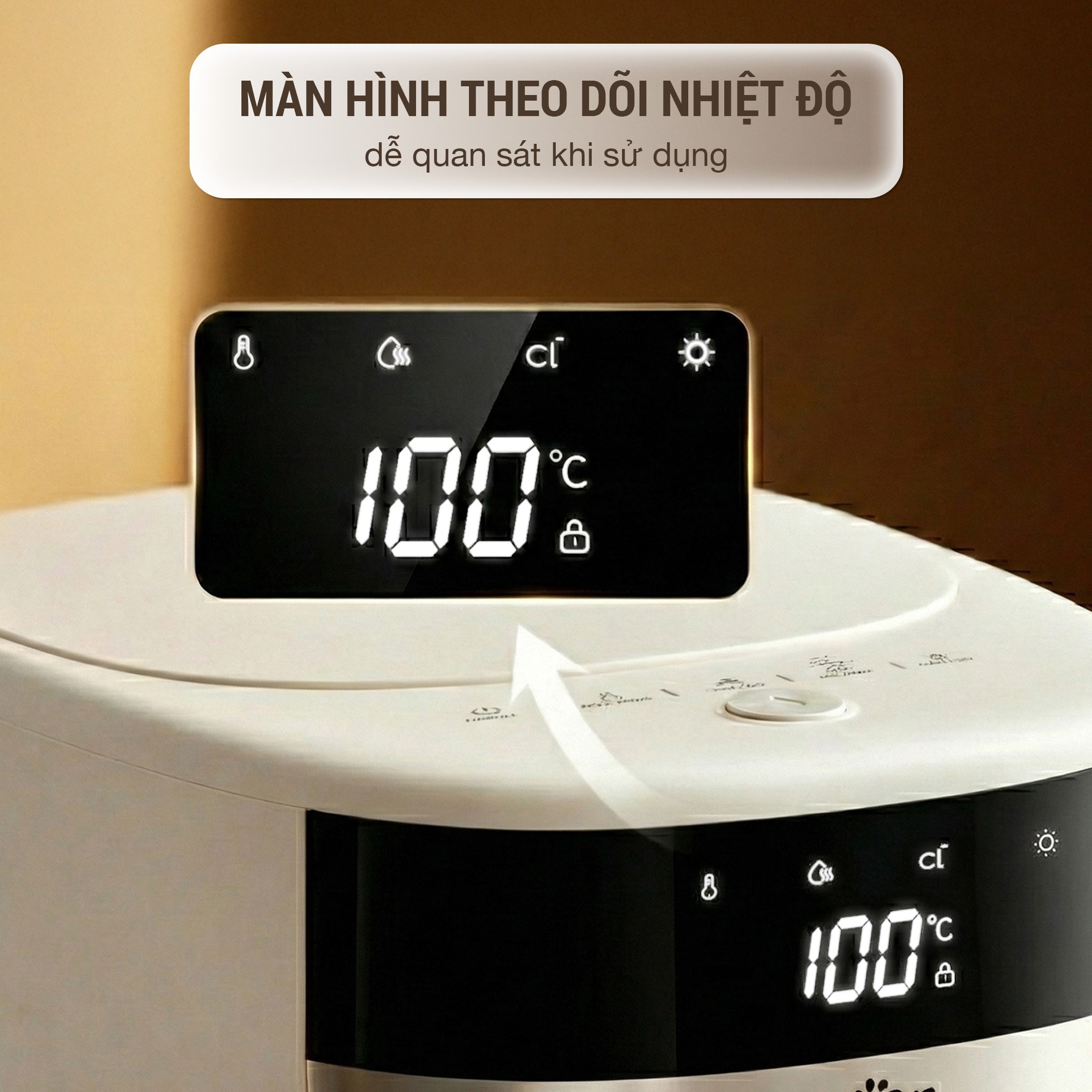 Bình thuỷ điện Bear EWB-5H50C62 5 lít