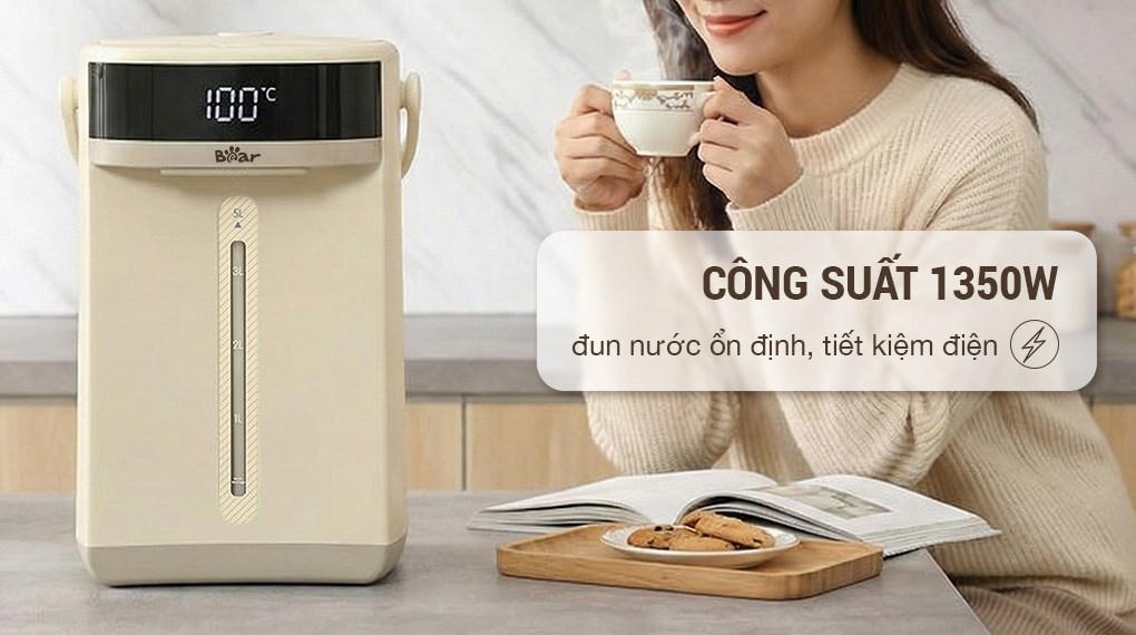 Bình thuỷ điện Bear EWB-5H50C62 5 lít