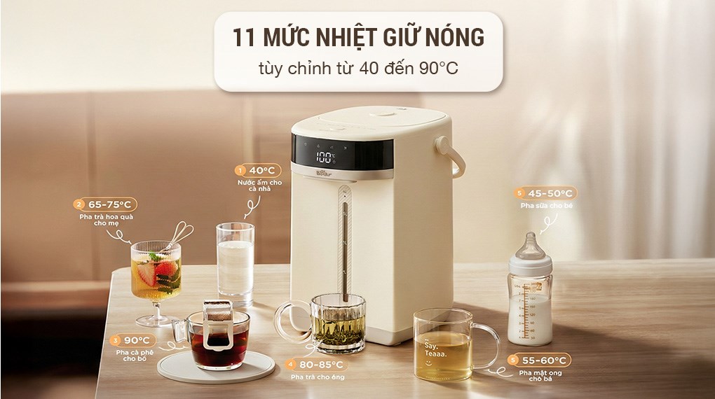 Bình thuỷ điện Bear EWB-5H50C62 5 lít