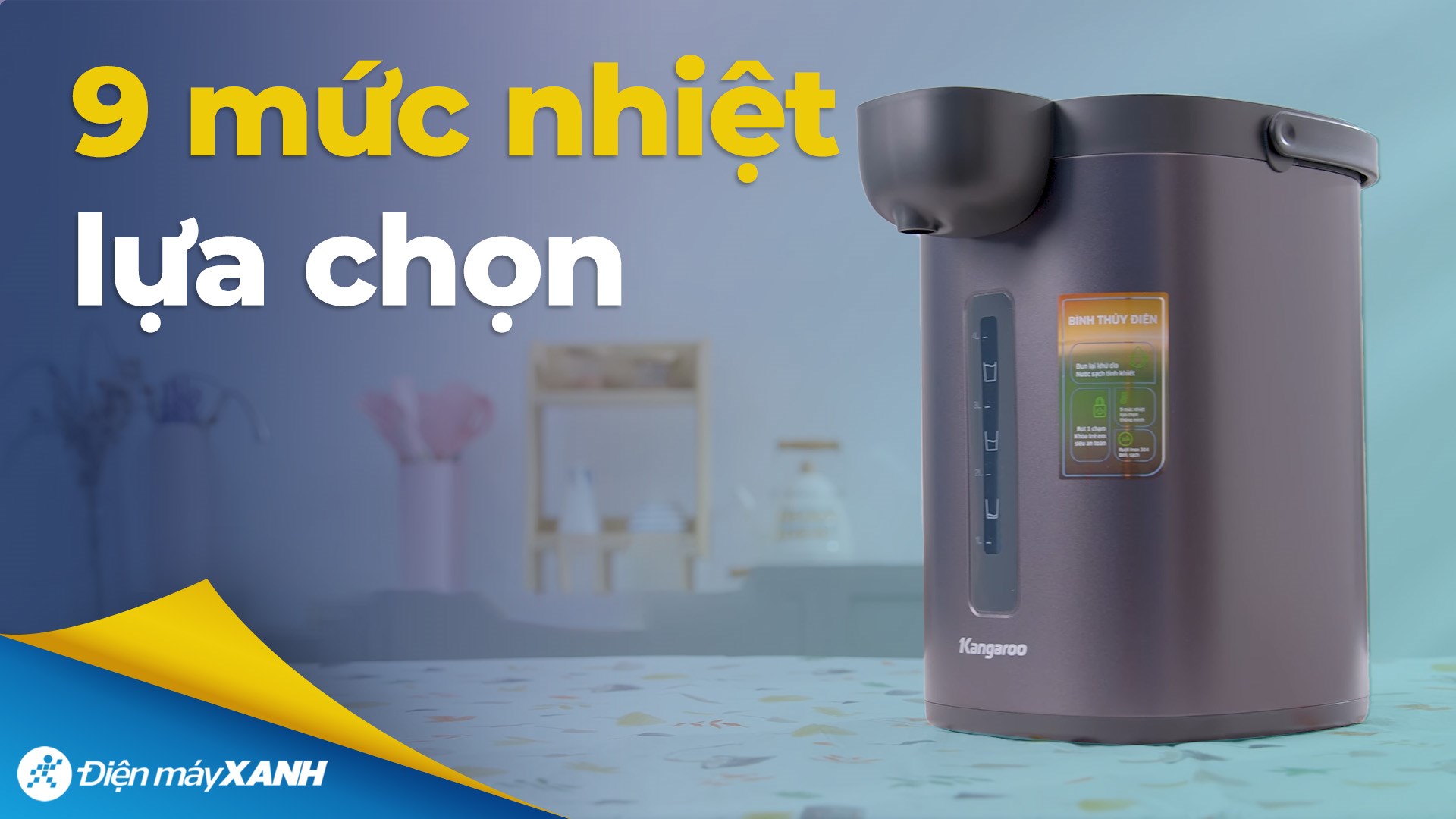 Bình thuỷ điện Kangaroo KGT55G 5.5 lít