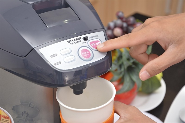 Bình thủy điện Sharp KP-Y32PV 3 lít Màu Xám