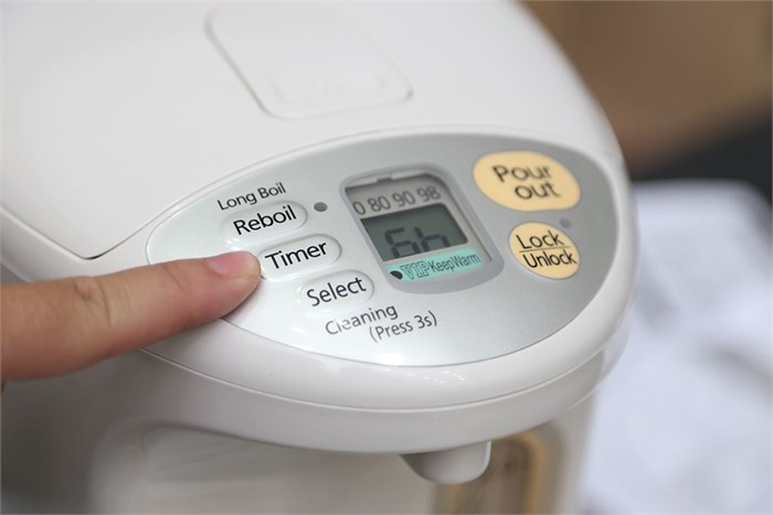 Bình thủy điện Panasonic NC-BH30PCSY 3 lít Màu Trắng