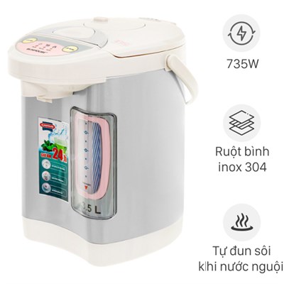 Bình thủy điện Sunhouse SH 1535 3.5 lít
