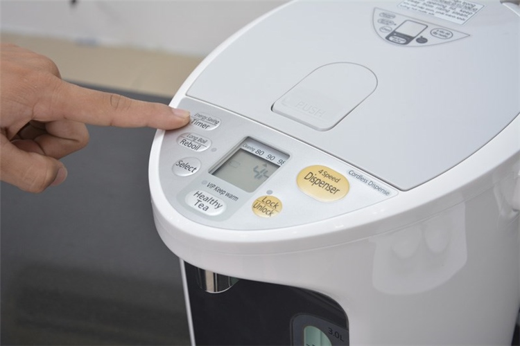 Bình thủy điện Panasonic NC-HU301PHSY 3 lít Màu Trắng