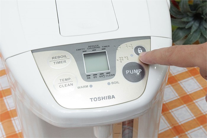 Bình thủy điện Toshiba PLK-30FL(WT)VN 3.0 lít Màu Trắng