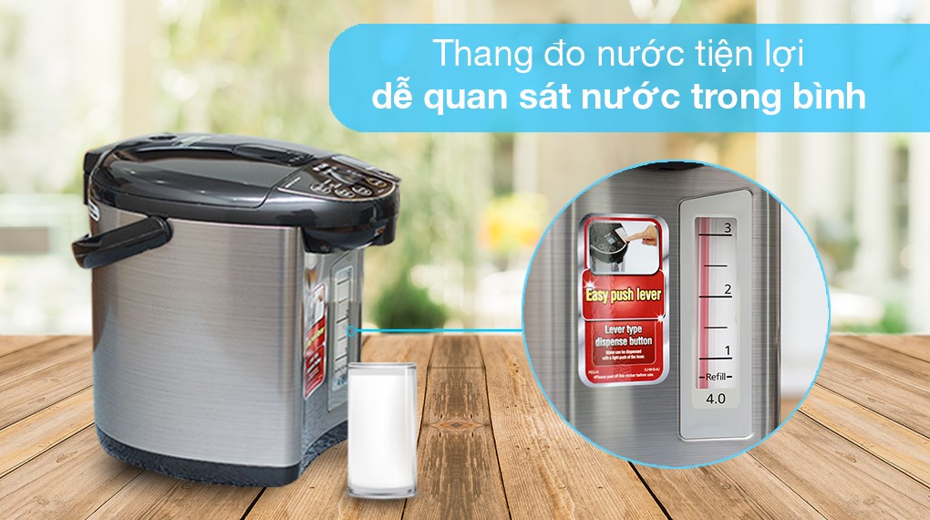 Bình thủy điện Tiger PDU-A40W 4.0 lít