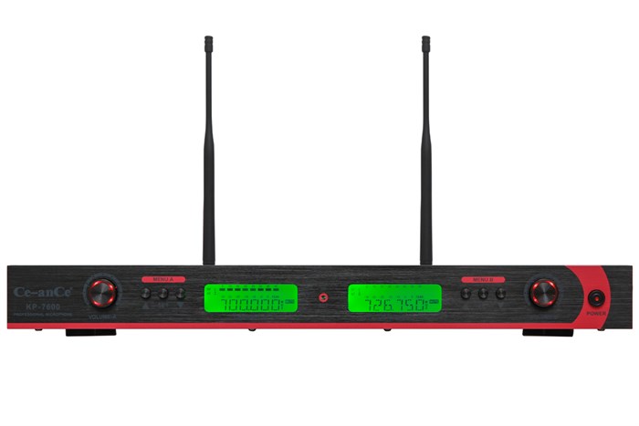 Cặp micro không dây Ce-anCe KP-7600 Màu Đen