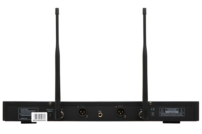 Cặp micro không dây Ce-anCe KP-7600 Màu Đen