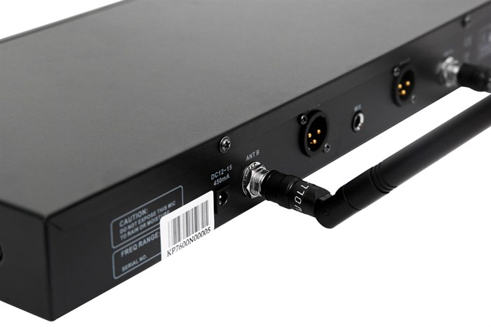 Cặp micro không dây Ce-anCe KP-7600 Màu Đen