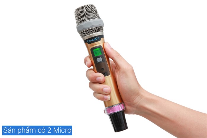 Cặp micro không dây Ce-anCe KP-7600 Màu Đen