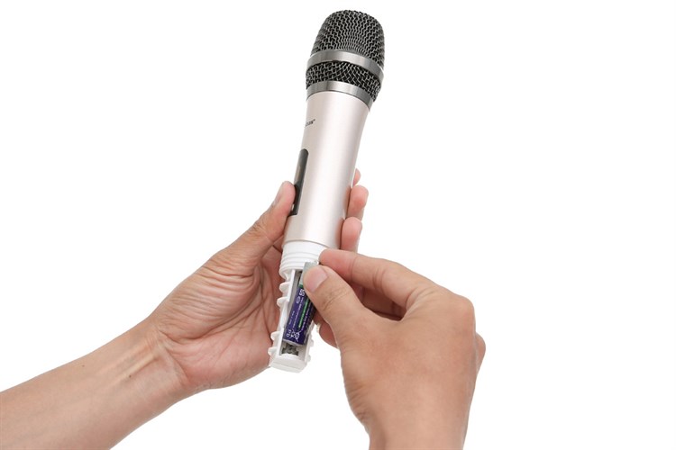 Micro không dây Zenbos MZ-201 Màu Vàng đồng