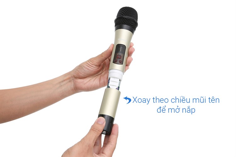 Cặp micro không dây Zenbos MZ-216 Màu Đen - Vàng