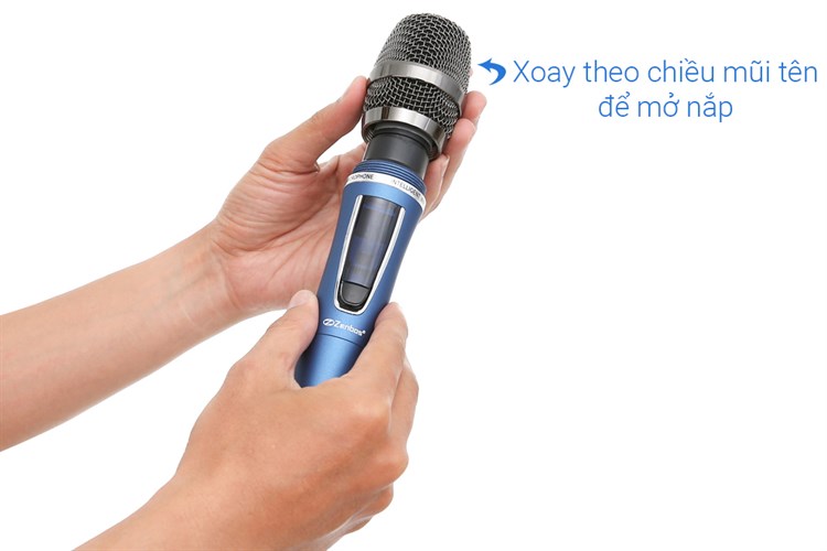 Micro không dây Zenbos MZ-202 Màu Xanh Dương