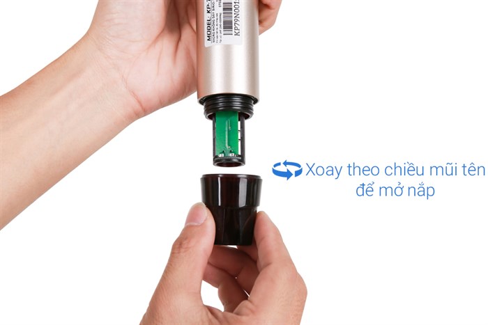 Micro không dây Birici KP-79 Màu Đen - Vàng