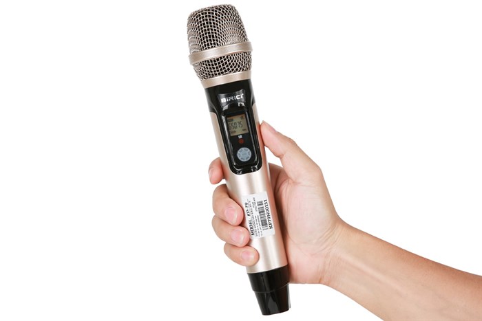 Micro không dây Birici KP-79 Màu Đen - Vàng