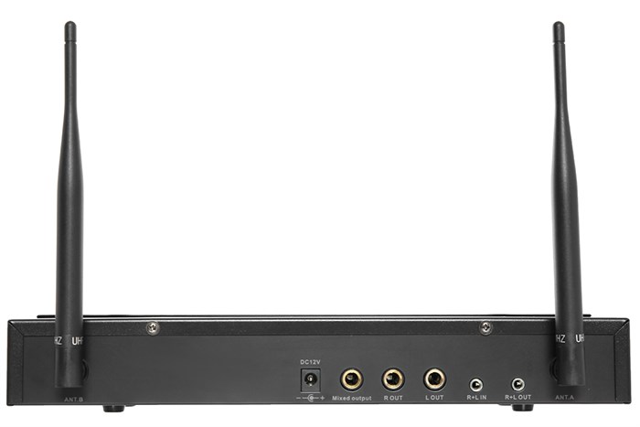 Cặp Micro Không Dây và Bộ Thu Phát Boston Acoustics BAM2 Màu Đen