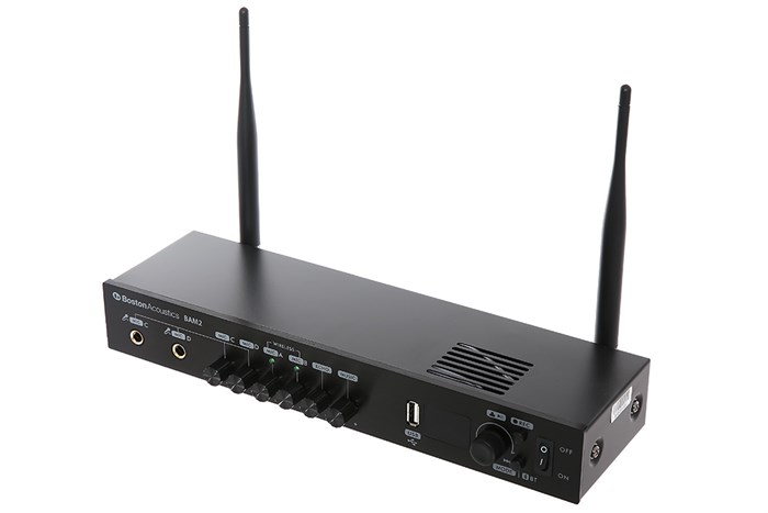 Cặp Micro Không Dây và Bộ Thu Phát Boston Acoustics BAM2 Màu Đen