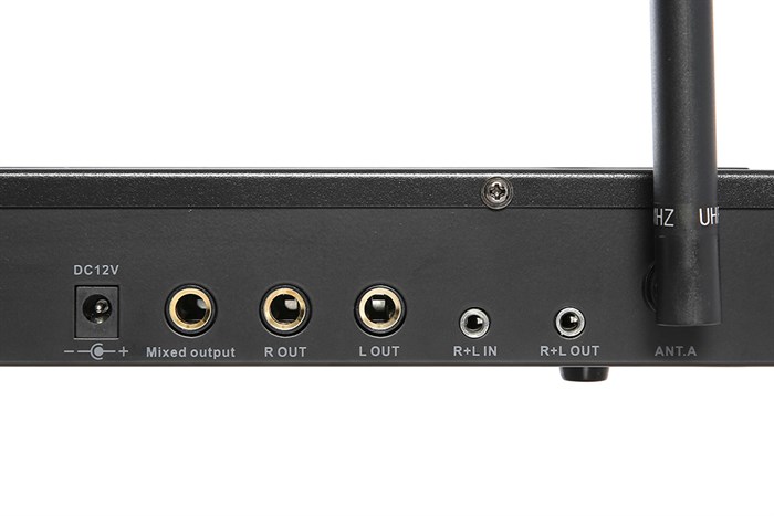 Cặp Micro Không Dây và Bộ Thu Phát Boston Acoustics BAM2 Màu Đen