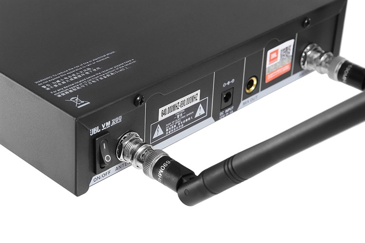 Micro không dây JBL VM200 Màu Xám