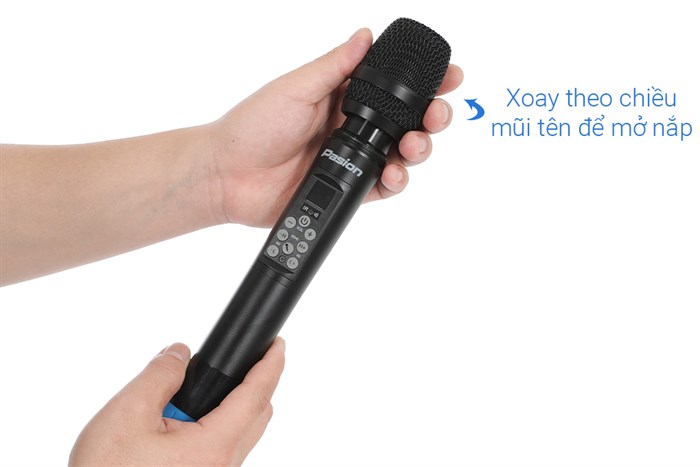 Micro không dây Pasion Echo Màu Đen