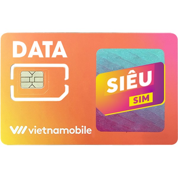 Siêu Sim Data Vietnamobile
