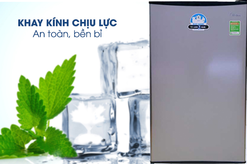 Tủ lạnh Midea HS-122TTY - Kính chịu lực Tủ lạnh Midea HS-122TTY - Kính chịu lực