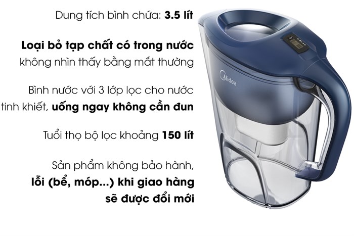Ca lọc nước QC1548 - KM Midea